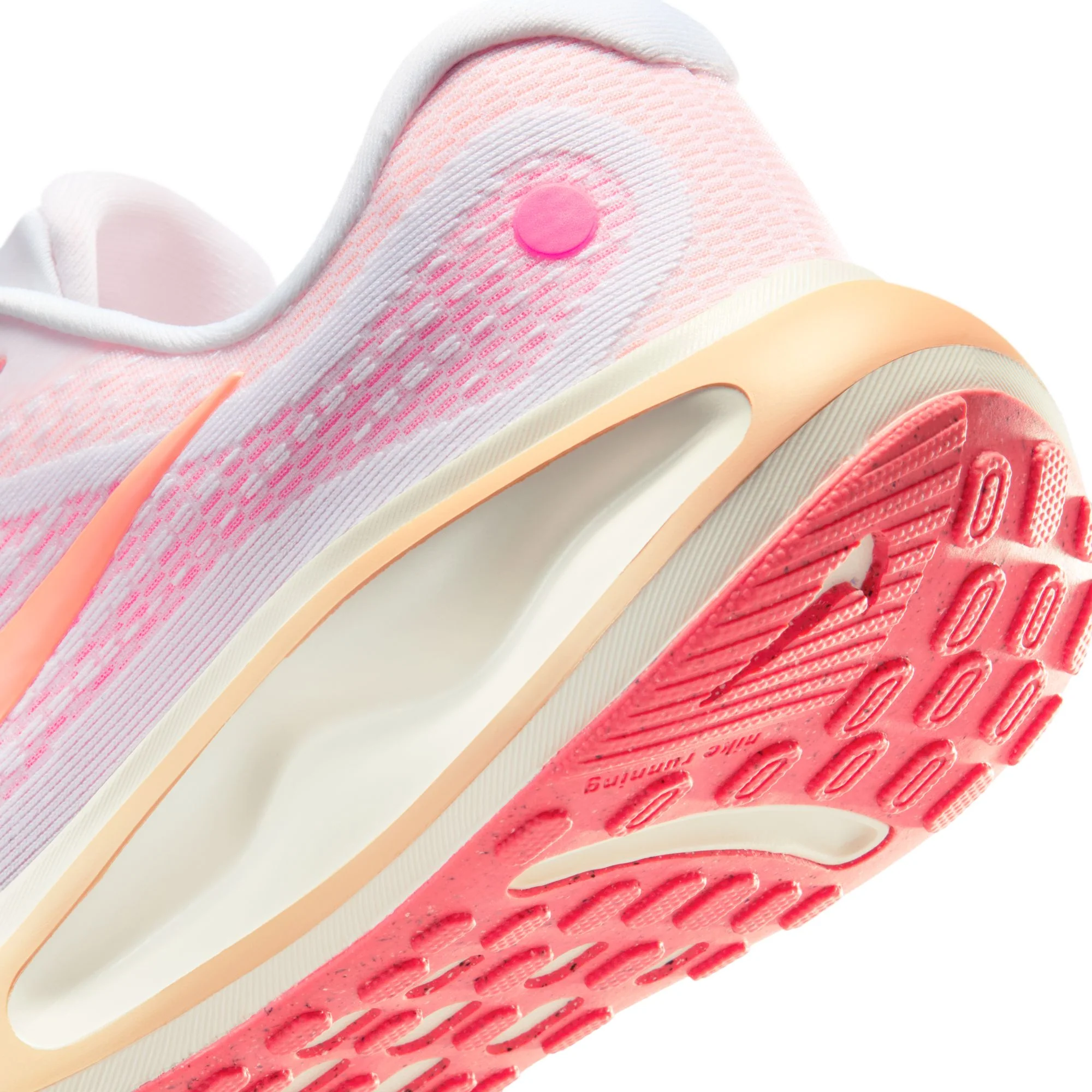 Nike Journey Run Running Shoes For Women, White&Orange - Image 10