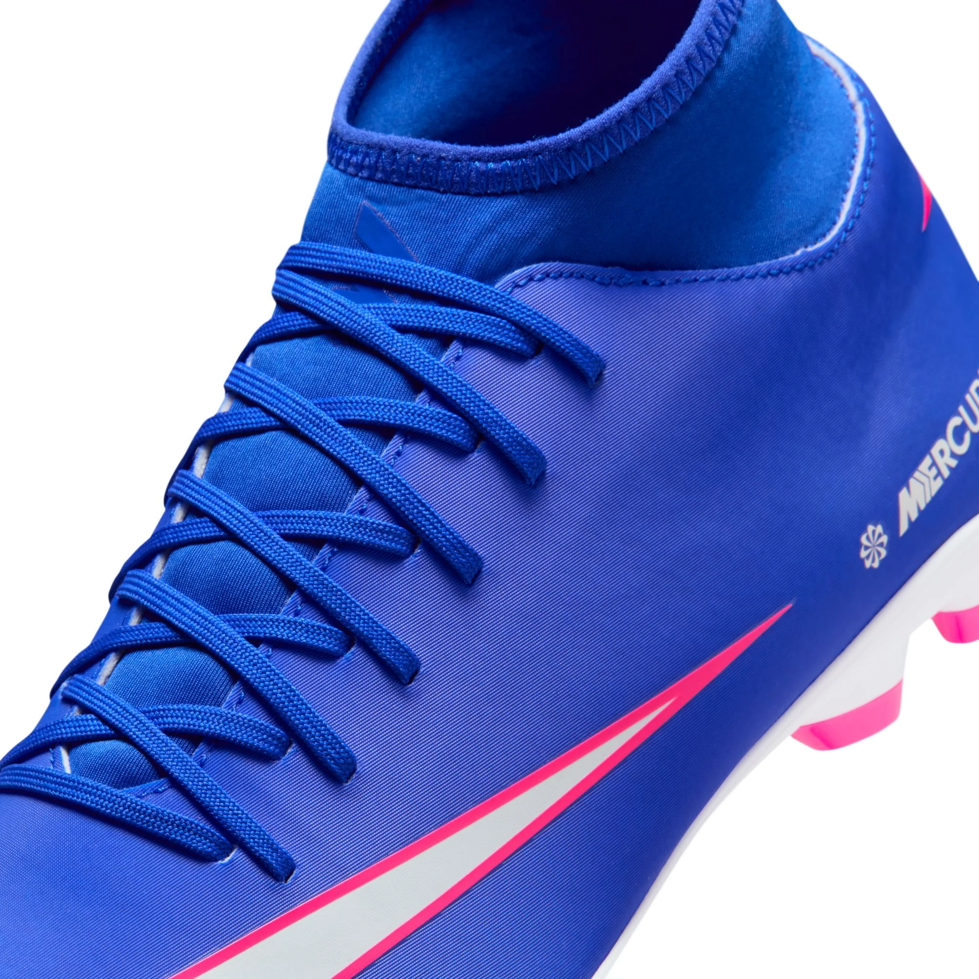 Nike Superfly 10 Club Fg/Mg Fg Shoes For Men, Blue&White - Image 8
