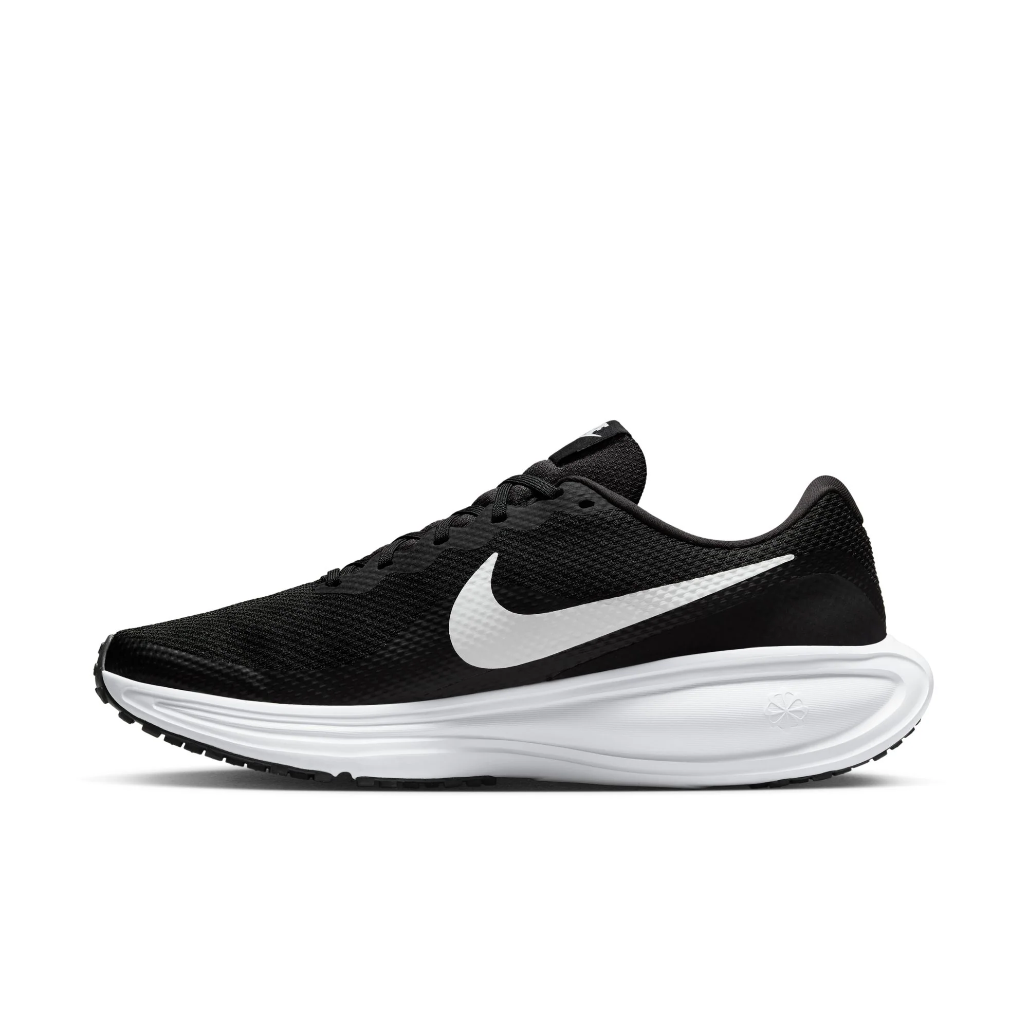 Nike Revolution 8 Running Shoes For Men, Black&White - Image 2