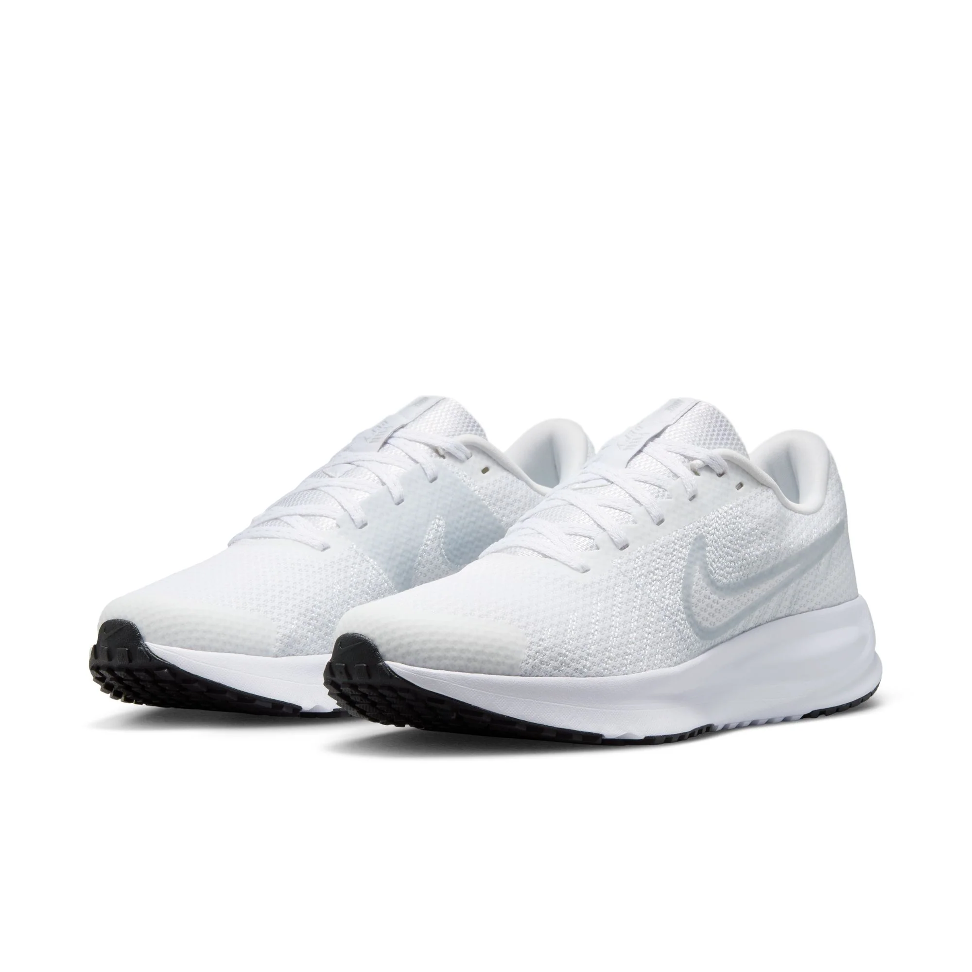 Nike Run Defy Running Shoes For Women, White&Platinum - Image 3