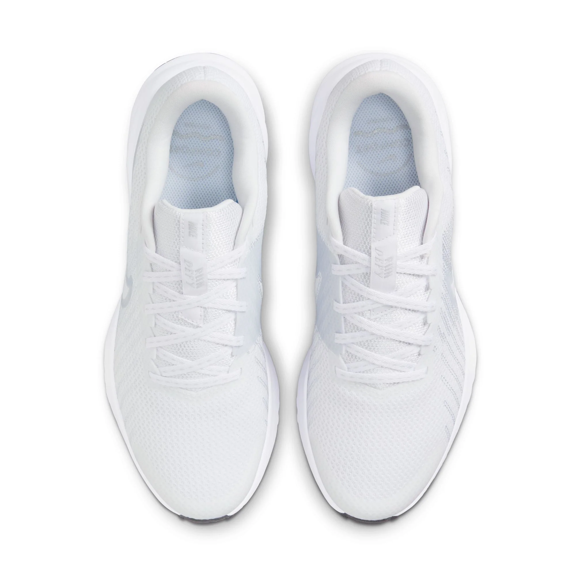 Nike Run Defy Running Shoes For Women, White&Platinum - Image 4