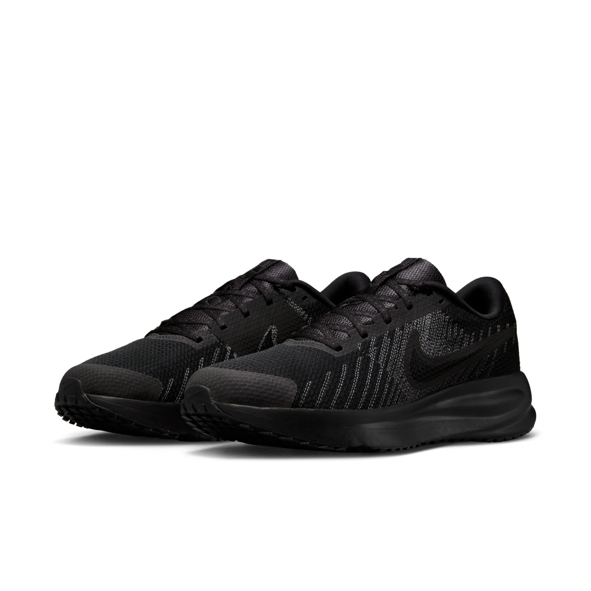 Nike Run Defy Running Shoes For Men, Black - Image 3