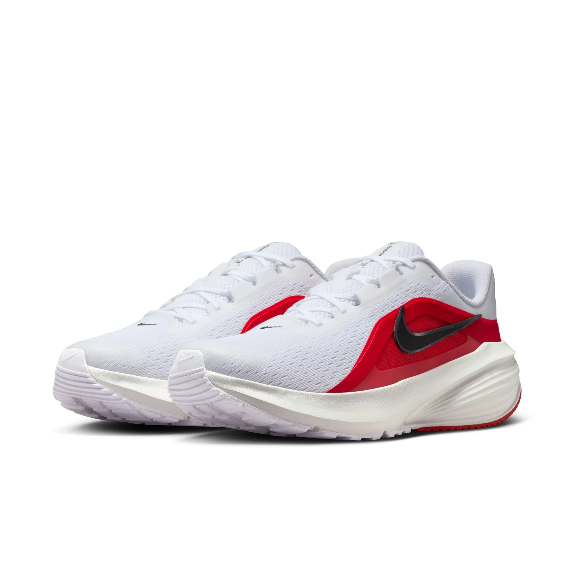 Nike Downshifter 14 Running Shoes For Men, White&Red - Image 3