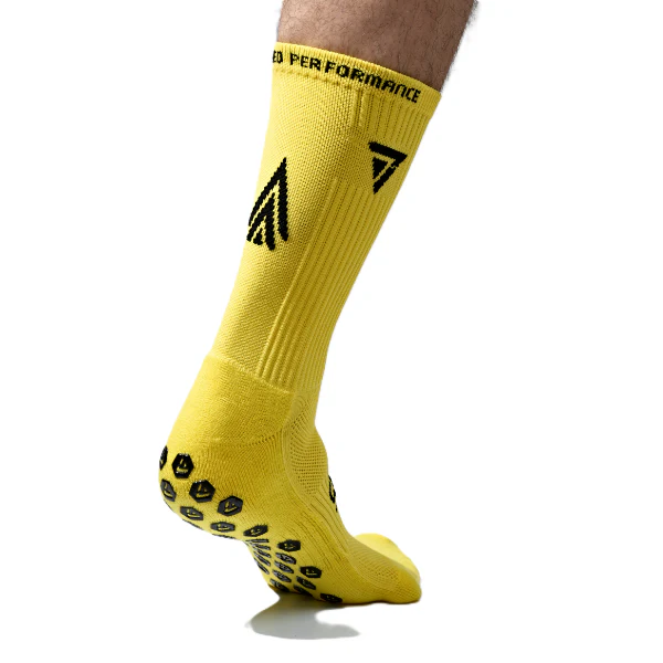 Seven Performance Football Socks For Men Yellow - Image 4