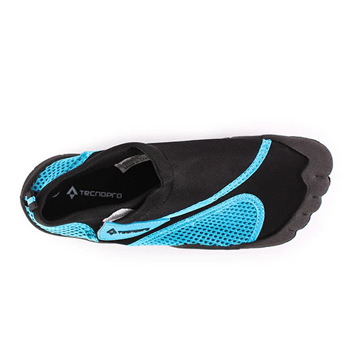 Tecnopro Aqua Shoes For Women, Black & Turquoise - Image 3