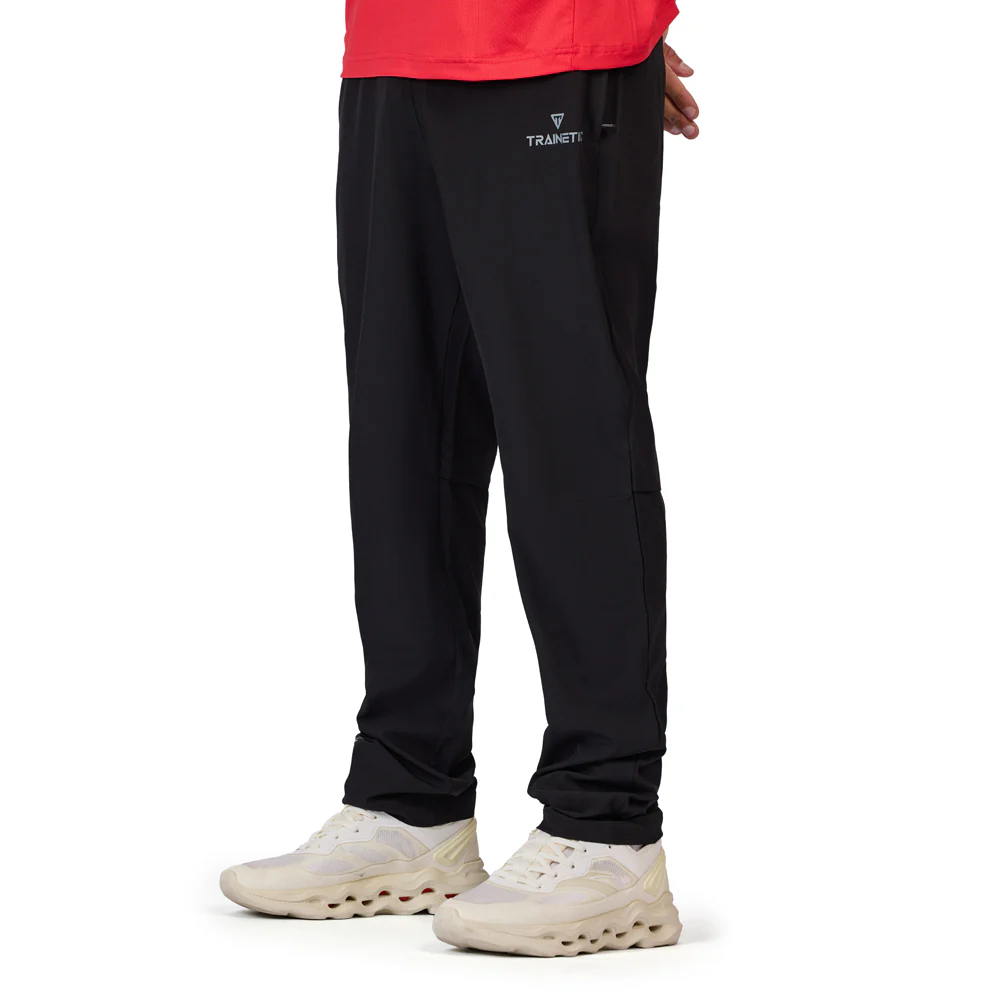 Trainetic Fitness Pants For Men, Black - Image 2