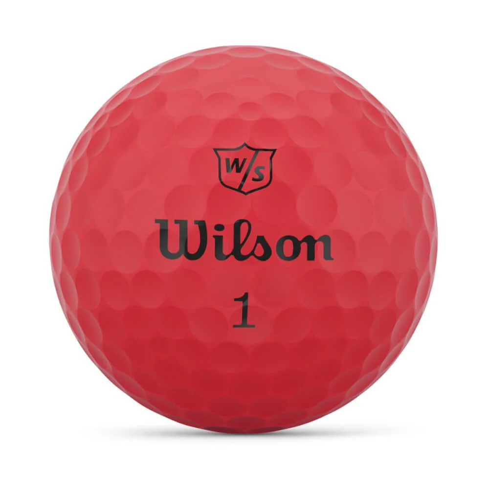 Wilson W/S Duo Soft Red 12-Ball - Image 2