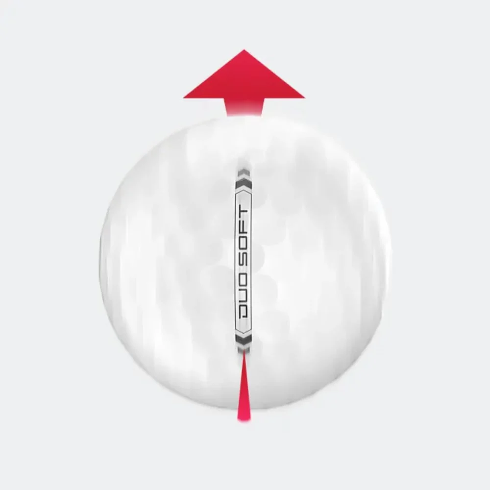 Wilson W/S Duo Soft Red 12-Ball - Image 3