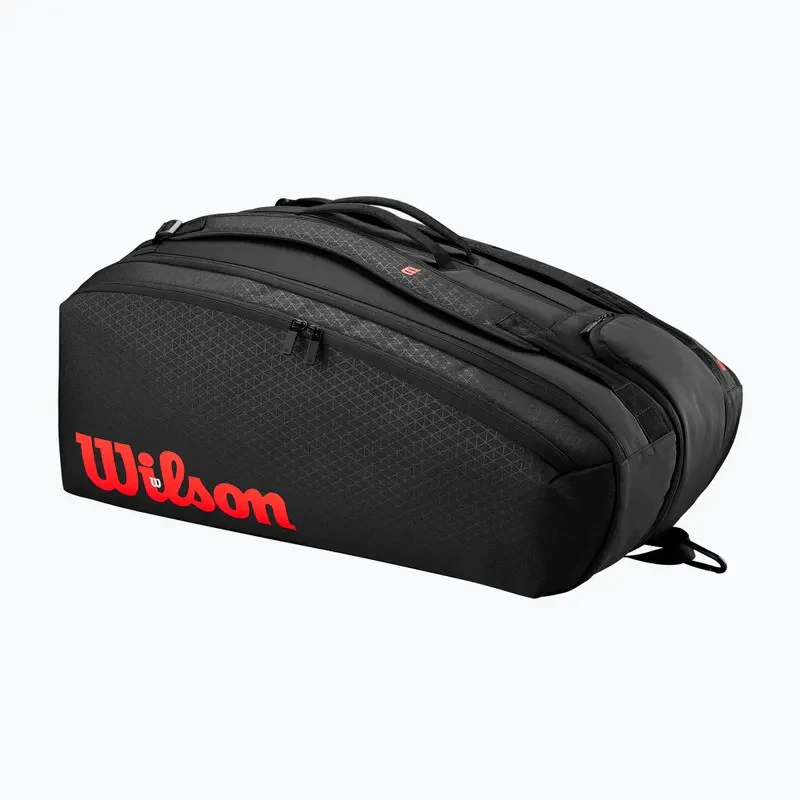 Wilson Clash V3 15Pk Racket Bag Black/Infrared - Image 3