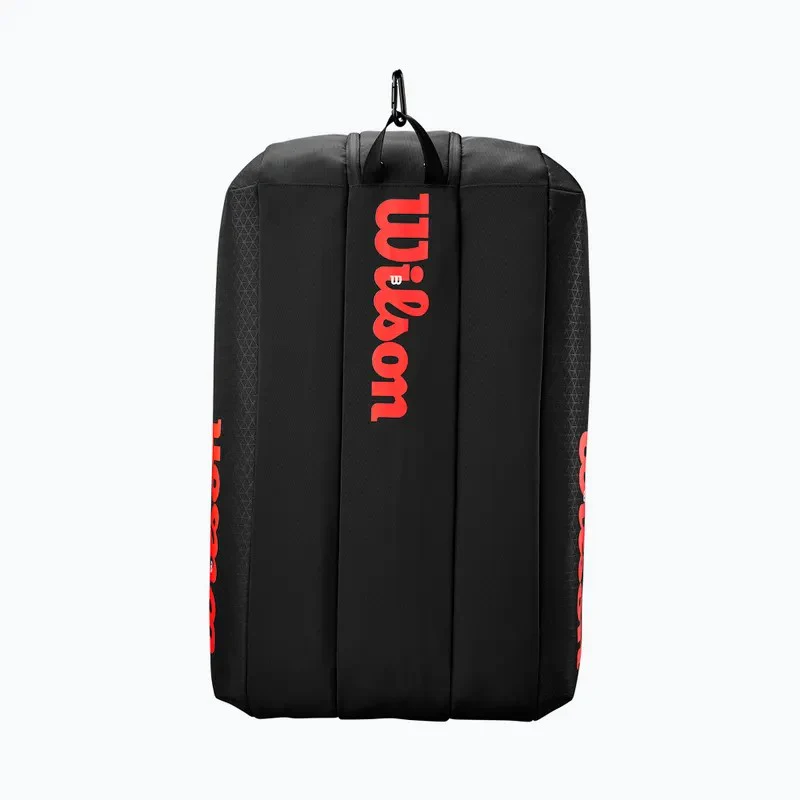 Wilson Clash V3 15Pk Racket Bag Black/Infrared - Image 4